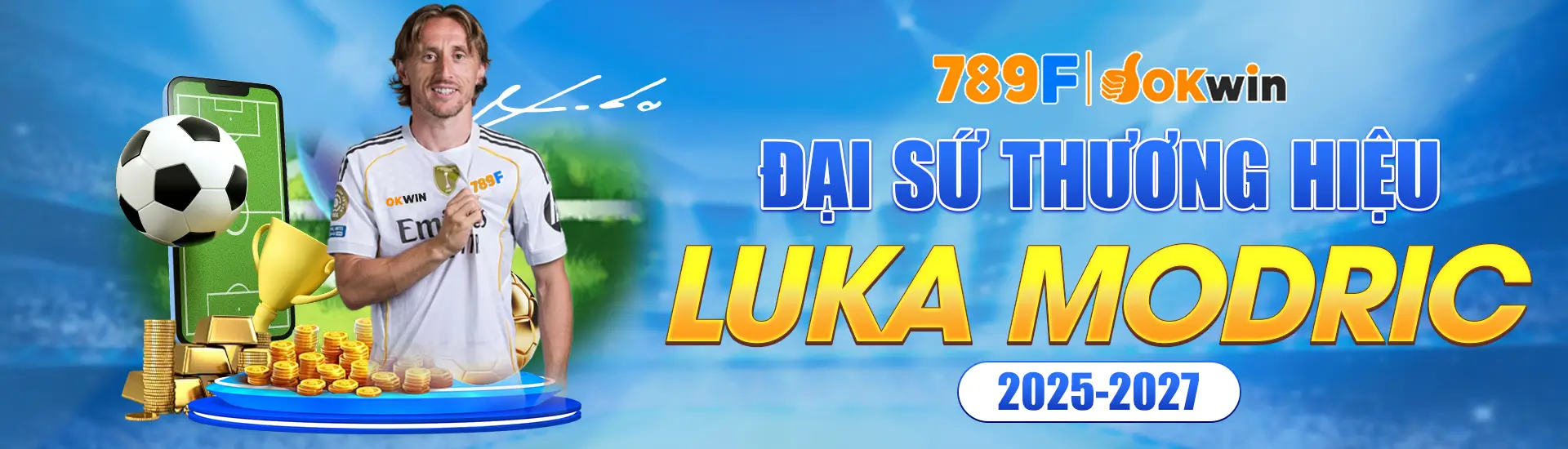 789F okwin đại sứ thương hiệu luka modrić