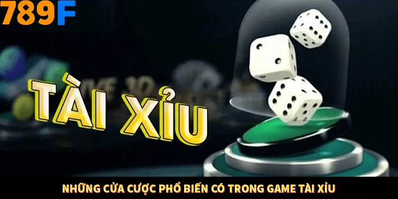 Những cửa cược phổ biến có trong game tài xỉu