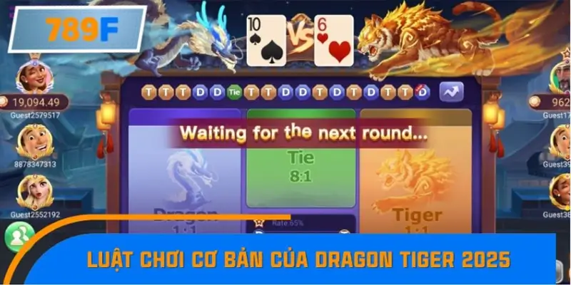 Luật chơi cơ bản của Dragon Tiger 2025