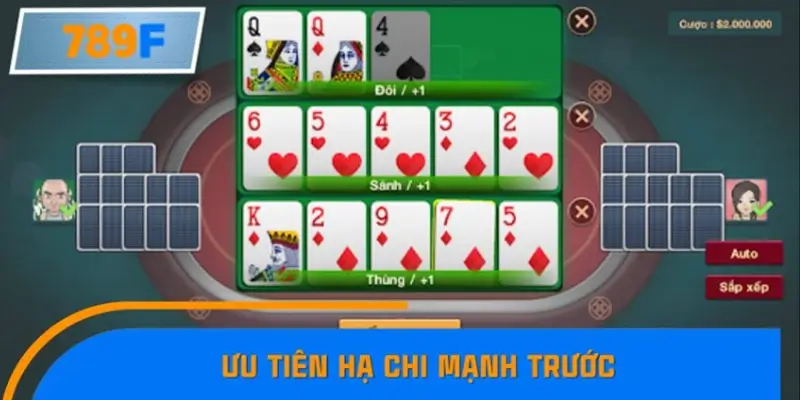 Ưu tiên hạ chi mạnh trước