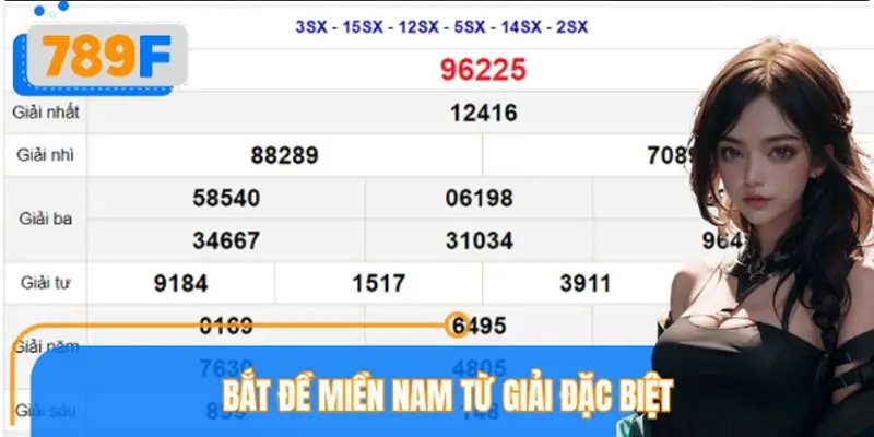 Bắt Đề Miền Nam Từ Giải Đặc Biệt: Cao Thủ 789F Chỉ Cách Hay